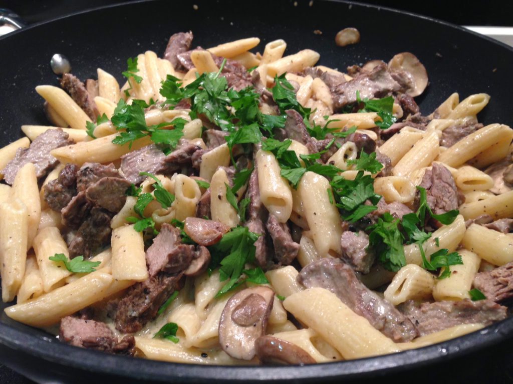 Pepper Steak Pasta – Lumas Bakes